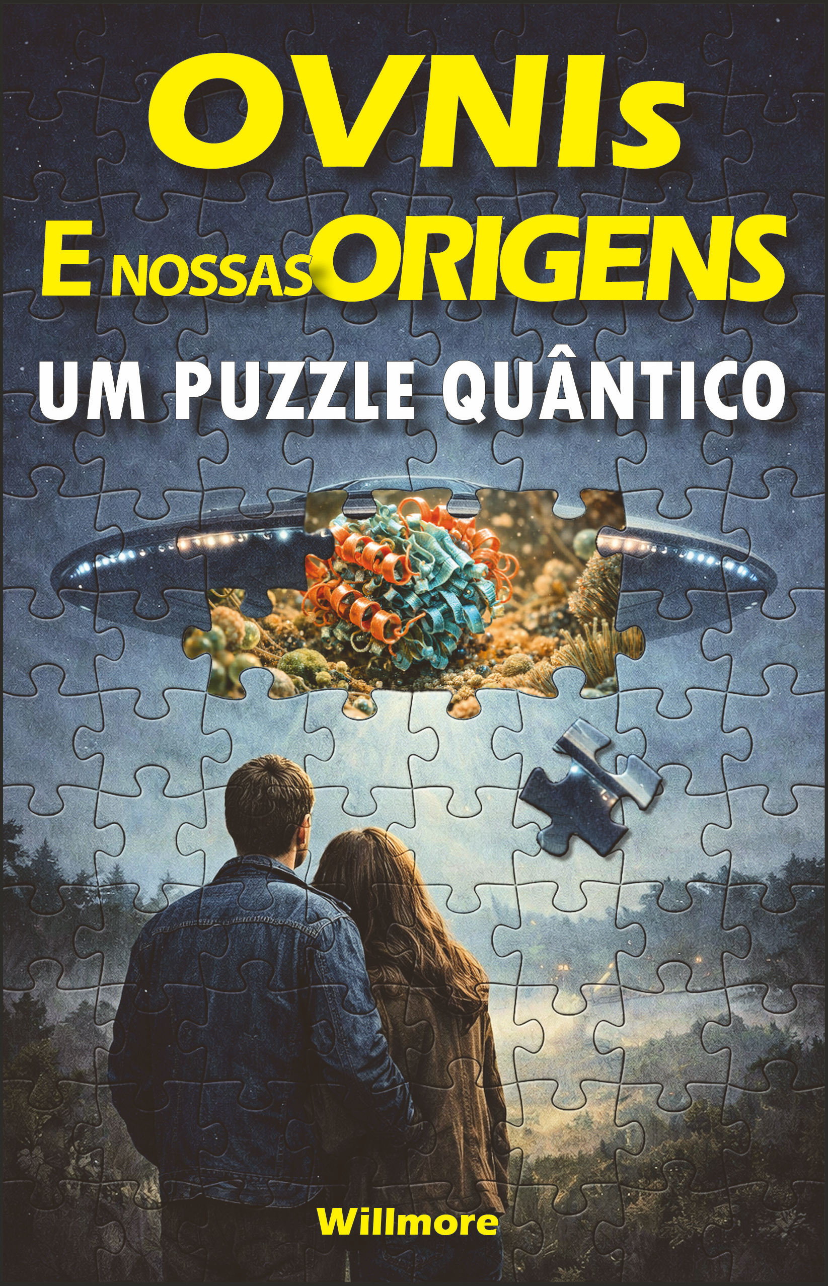 Livre en français : Les ovnis et nos origines - Un puzzle quantique